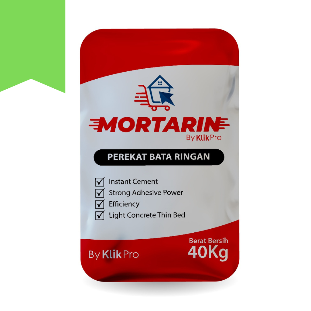 MORTARIN MORTAR PEREKAT BATA RINGAN OM-T 40 KG (NP)