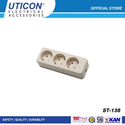 [EE030114089002] UTICON ST-138 (B) STOP KONTAK 3 LB