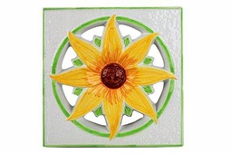 [FW040503036192] TRISENSA LOSTER KERAMIK RO-66C DAISY YELLOW 30X30 (DSC)